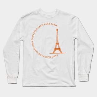 The Eiffel Tower, Paris, France Long Sleeve T-Shirt